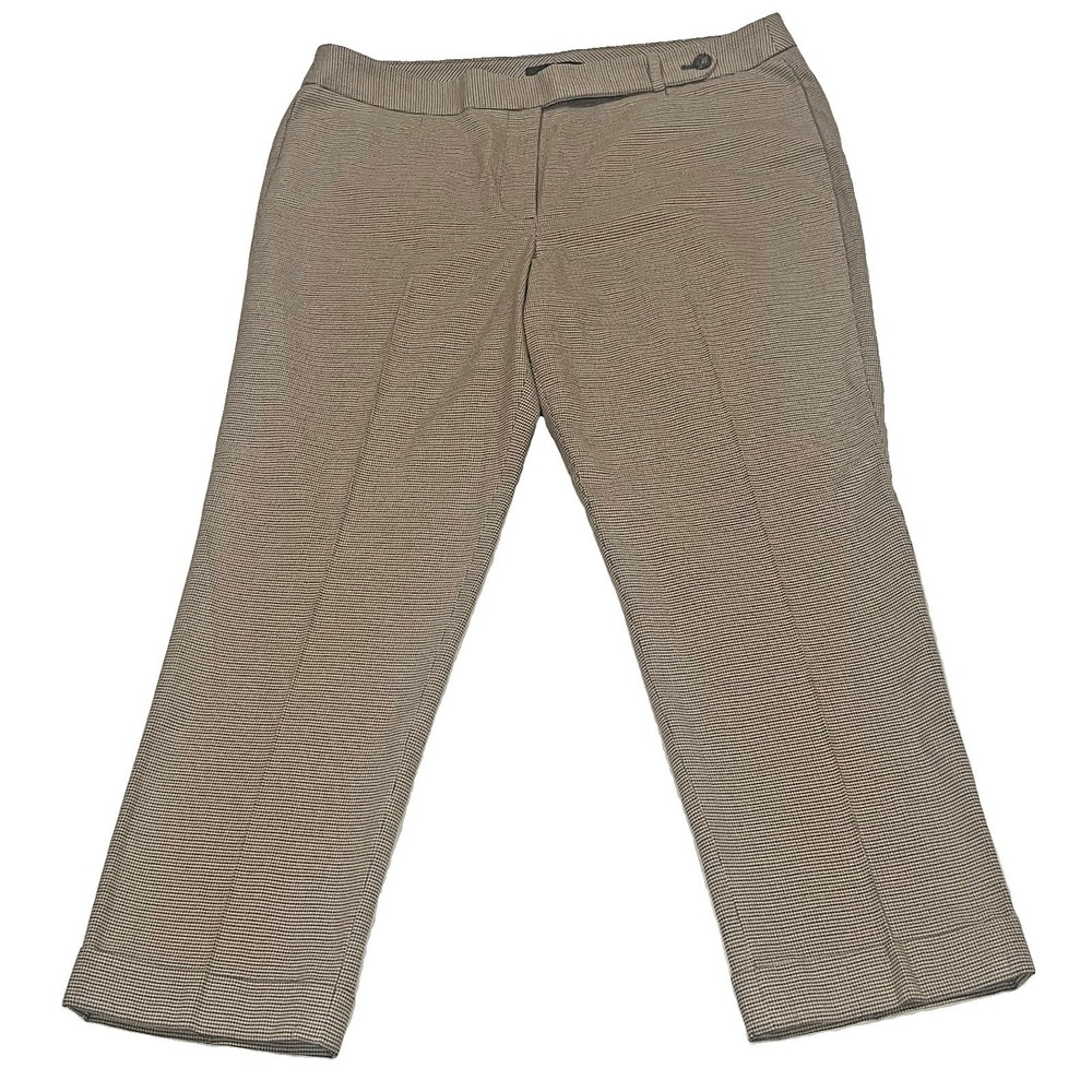 Talbots Heritage Pants Houndstooth Viscose Wool Preppy Career Old Money 16